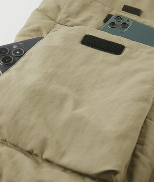 Heren Winter Vest - Warm Fleece Gevoerd, Multi-Pocket, Grote Maten tot 6XL