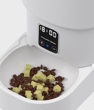 4L Slimme Voerautomaat voor Katten & Honden met WiFi - Tijdsgestuurd & Gekwantificeerd Voeren