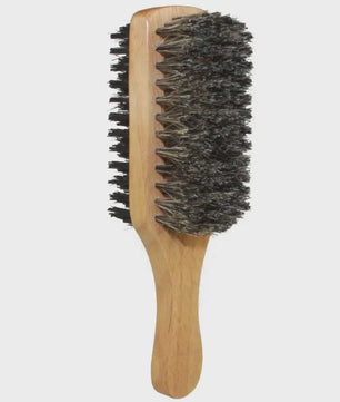 Herborst Borstel voor Mannen - Natuurlijke Houten Golfborstel voor Haar & Baard Styling