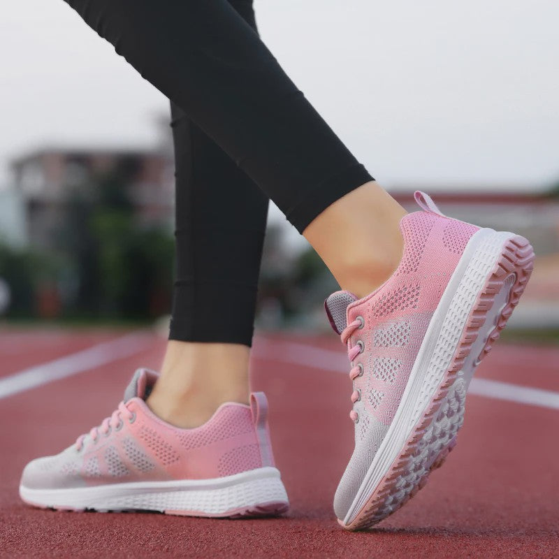 Dames Sportschoenen Platform Sneakers - Ademend Mesh voor Lente/Zomer