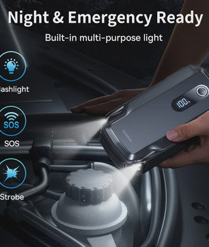 Baseus 2000A Autostarter Powerbank 20000mAh - Noodstart & Oplader