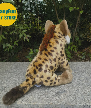 Realistische Hyena Knuffel - Levensgetrouwe Pluche Dierensimulatie voor Verzamelaars