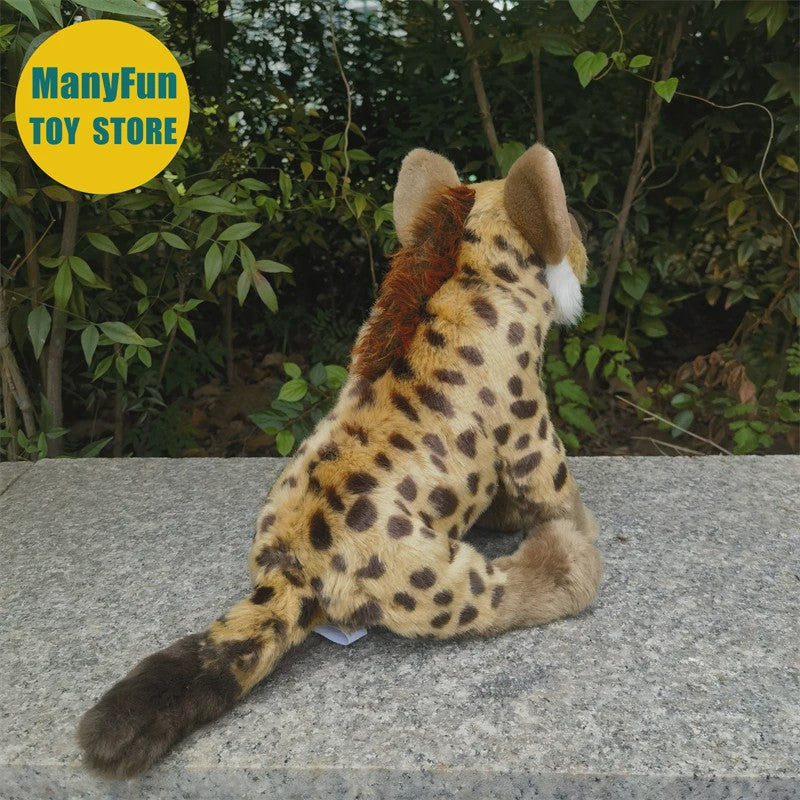Realistische Hyena Knuffel - Levensgetrouwe Pluche Dierensimulatie voor Verzamelaars