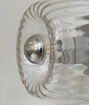 Moderne LED Plafondlamp Glas - Bauhaus Stijl, Retro Design voor Woonkamer, Hal & Corridor
