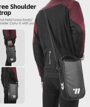 WEST BIKING Fiets Voorvork Tas 5.5L Waterdicht met Quick Release Systeem