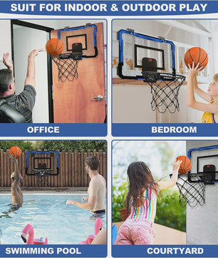 Mini Basketbalring met Elektronische Scoreteller - Indoor & Outdoor Speelplezier