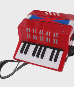 Rode Kinderaccordeon - Leerzame Muziekinstrument voor Beginners