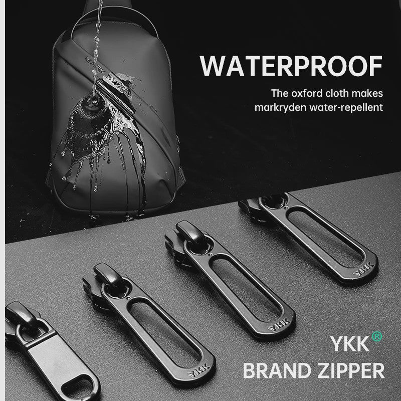 Mark Ryden Heren Sling Bag - Waterafstotend & Anti-diefstal Borstas met 7.9" iPad Vak