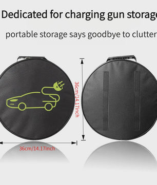Waterdichte Opbergtas voor Elektrische Auto Laadkabels & Accessoires