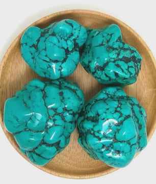 Ruwe Turquoise Kristal - Natuurlijke Energie Steen voor Healing en Decoratie