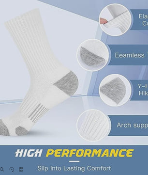 Heren Sportsokken (10/30 paar) - Ademend, Zweetabsorberend & Comfortabel voor Zomer & Sport