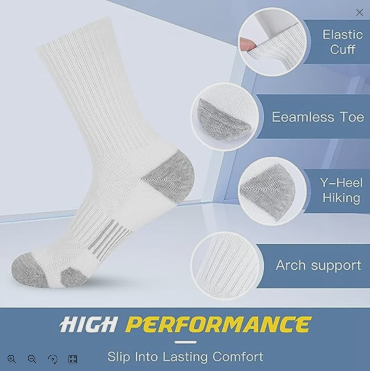 Heren Sportsokken (10/30 paar) - Ademend, Zweetabsorberend & Comfortabel voor Zomer & Sport