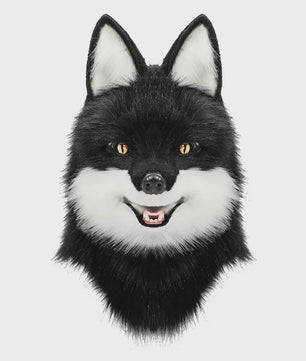 Realistisch Wolf Masker met Nepbont - Luxe Cosplay & Feest Accessoire