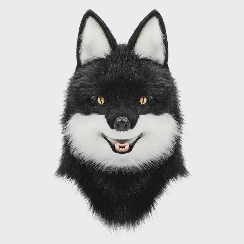 Realistisch Wolf Masker met Nepbont - Luxe Cosplay & Feest Accessoire