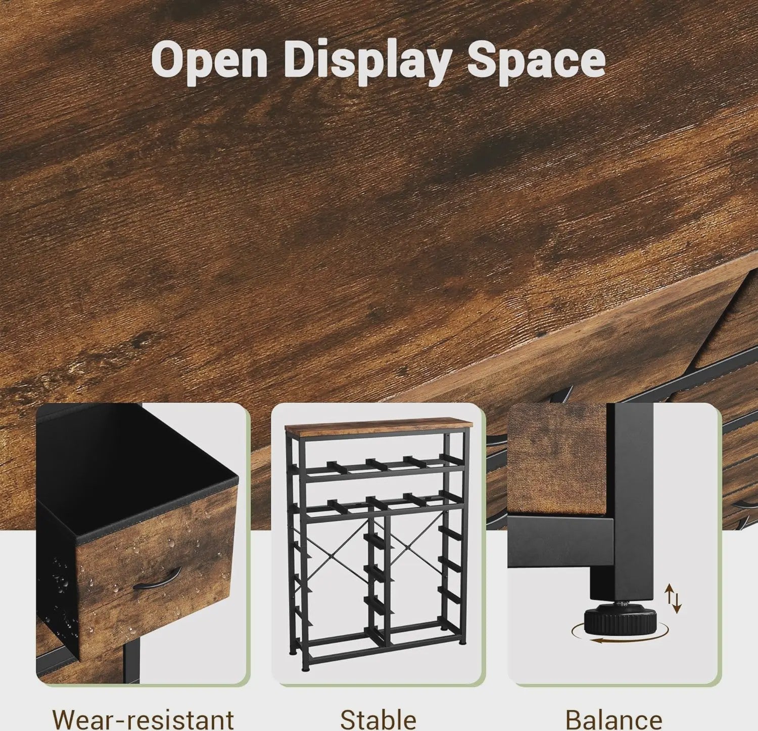 Ladekast met 16 Lades - Hoge Commode Organizer voor Slaapkamer
