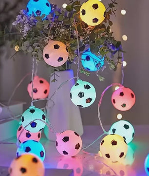 Voetbal Slinger Lichtjes - Sfeervolle LED Verlichting voor Feestjes en Decoratie