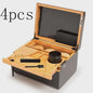 Luxe Houten Opbergdoos met Afneembaar Rolplateau & Geurafsluiting