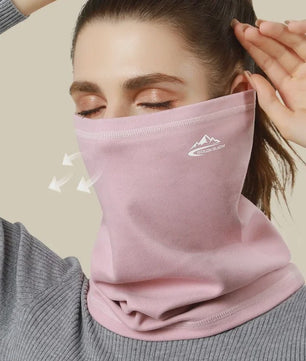 Thermo Nekwarmer Sjaal - Velvet Winter Scarf voor Skiën, Fietsen & Outdoor