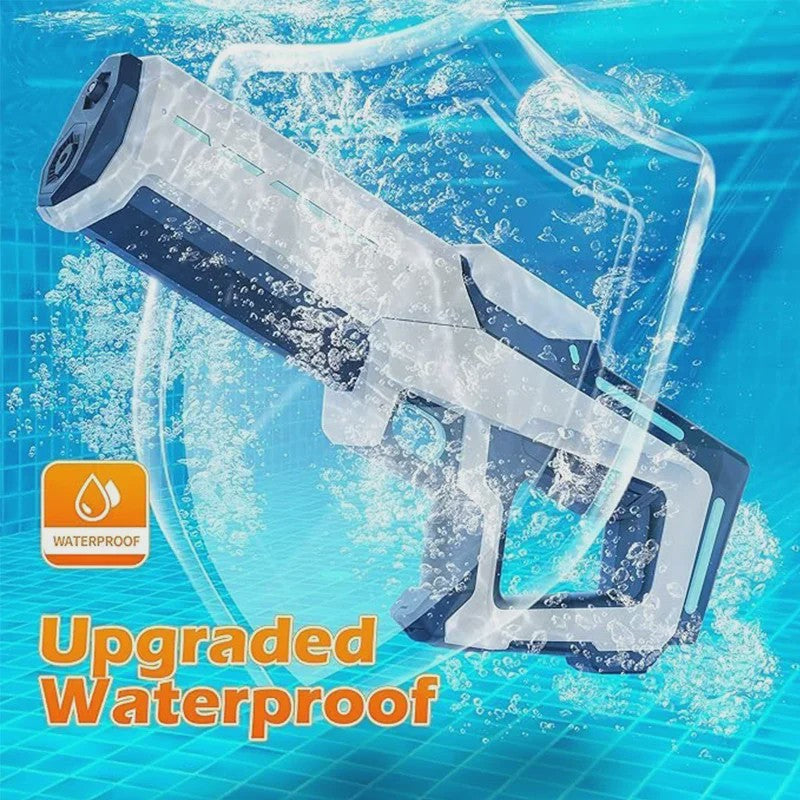 Krachtige Elektrische Waterpistool 43cm met Automatische Waterzuiging - Zomer Speelgoed voor Kinderen & Volwassenen