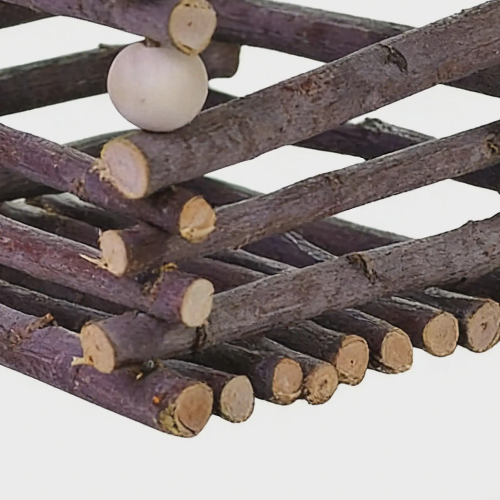Houten Hooiruif voor Konijnen en Kleine Huisdieren - Veelzijdige Voerbak