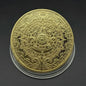 Maya Azteken Kalender Munt - Gouden & Zilveren Herdenkingsmunt