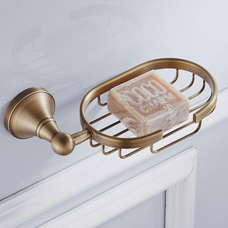 Luxe Massief Messing Badkamer Accessoires Set: Handdoekhouder, Toiletrolhouder, Ring & Haak