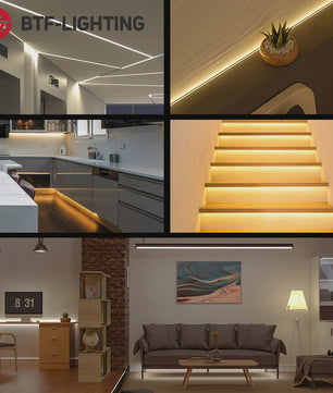 FCOB LED Strip 12V/24V - Hoge Dichtheid, Flexibel, Dimbare Verlichting (RA90)