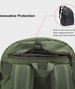 Bassdash Vis Tassen Rugzak - Lichtgewicht Tactische Visserij Tackle Backpack Multifunctioneel
