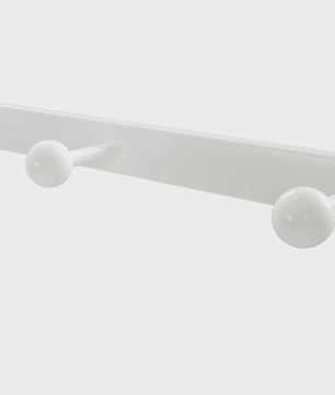 VASAGLE Wandkapstok met Plank en 5 Haken - 60x30x31.7 cm