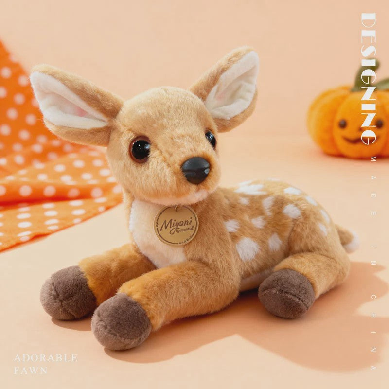 Schattige Herten Knuffel 25cm - Kawaii Pluche Hertje voor Kinderen, Slaapkamer Decoratie & Cadeau