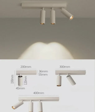 Moderne LED Spots Plafond - Verstelbaar & Minimalistisch Design