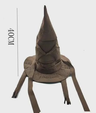 Magische Tovenaars Heks Hoed - Cosplay & Halloween Kostuum Accessoire