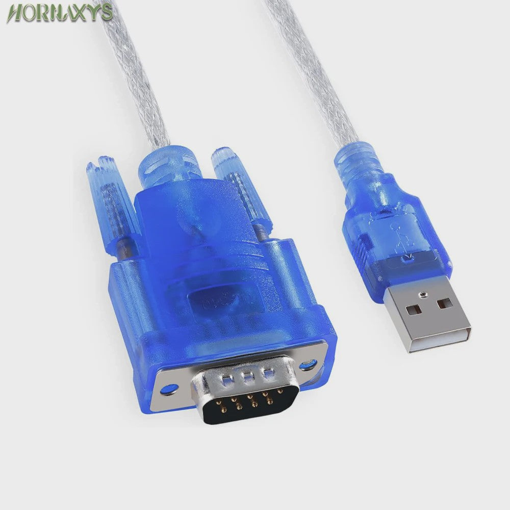 USB naar RS232 Seriële COM Poort Adapter (9-pin DB9) - CH340 Chip, WIN11 Compatibel