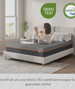 Gel Memory Foam Matras - Drukverlichtend, Koel Slapen & Lichaamssteun (Hardheid 3-4)
