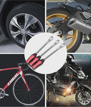 Professionele Bandenwisselset Motor & Fiets - 30cm Levers met Velgbeschermers