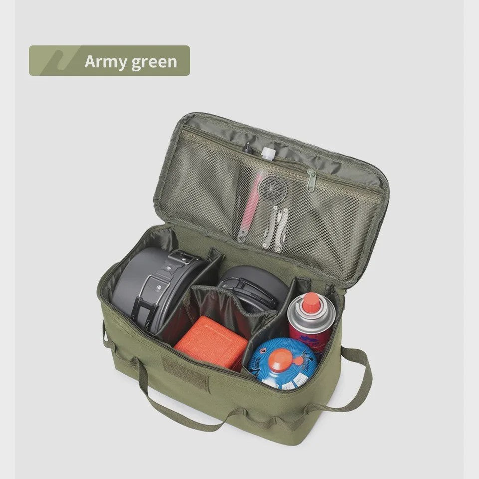 Ruime Camping Opbergtas voor Gasfles, Kookgerei en Gereedschap