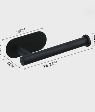 Zelfklevende RVS Toiletrolhouder & Keukenrolhouder - Wandmontage