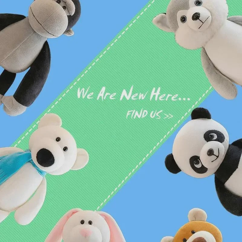 Zachte Pluche Dieren Knuffels - Jungle Dieren Leeuw, Olifant, Tijger, Aap & Meer