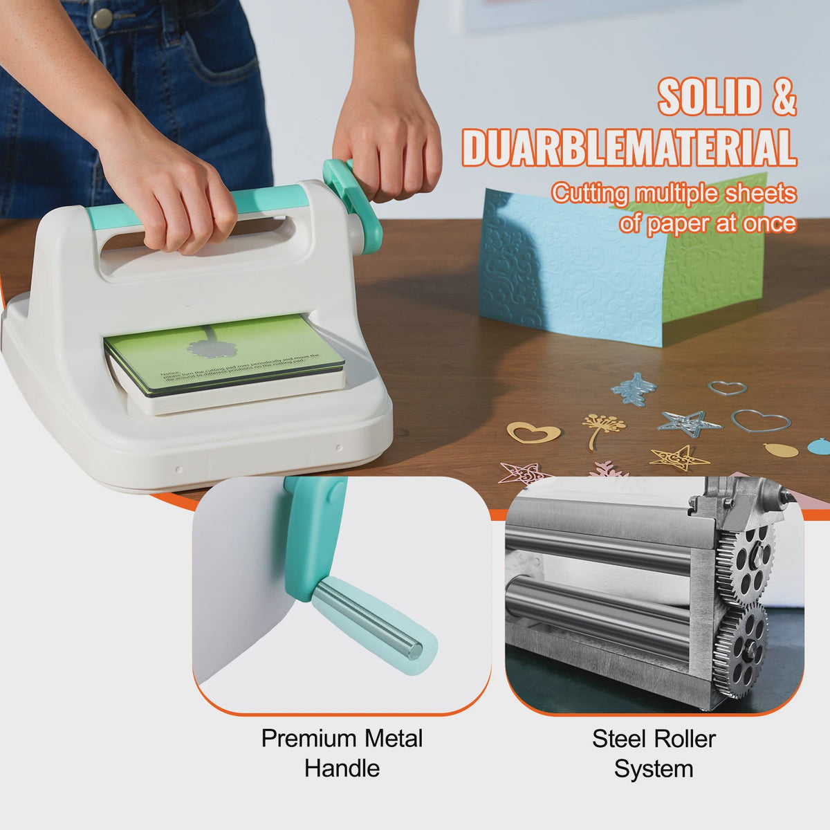 Handmatige Die-Cutting & Embossing Machine - 6/9 inch - Voor Scrapbooking en Knutselen