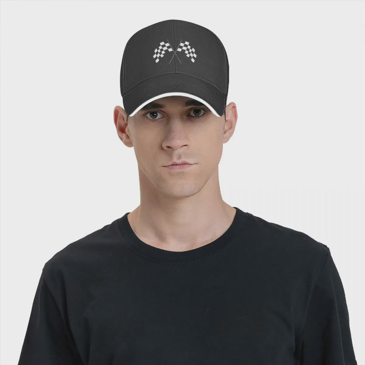 Baseball Cap Heren - F1 Formule 1 Race Vlag Design - Verstelbaar & Stijlvol