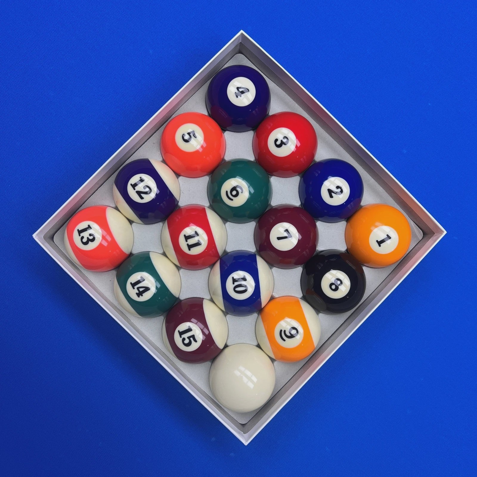 Professionele Billiart Ballen Set - 16 Stuks, 57mm Standaard Maat voor Pooltafel Spelletjes