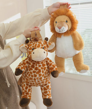 Pluche Dieren Rugzak - 40cm Schattige Knuffel Schoudertas voor Kinderen