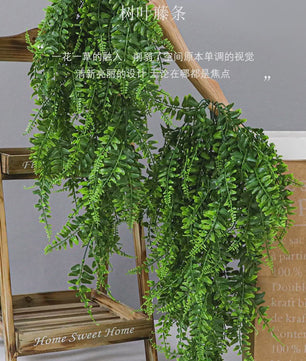 4x Kunst Hangplanten - Nep Boston Varens voor Buiten en Binnen Decoratie