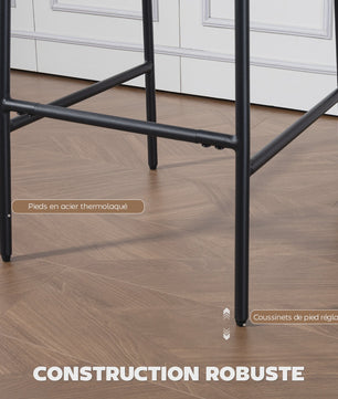 Set van 2 Luxe Barkerstoelen in Chenille Stof - Comfortabel en Stijlvol