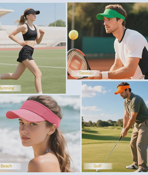 Lichtgewicht Sneldrogende Zonneklep voor Dames - Perfect voor Sport, Golf, Tennis & Hardlopen
