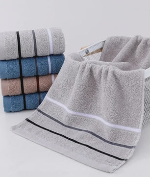 Pluche Katoenen Handdoekenset - Zacht & Absorberend, Diverse Kleuren