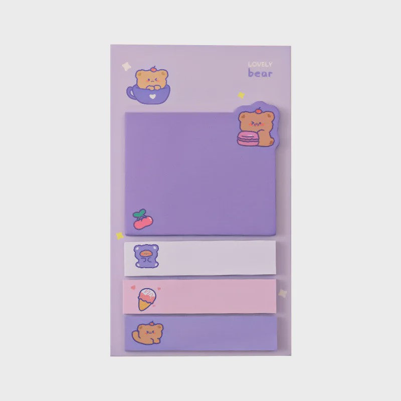 Schattige Kawaii Memo Blokjes met Dieren - Leuke Sticky Notes voor Kantoor & School