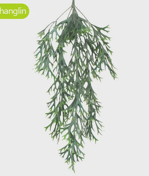 80cm Kunstplant Hanger - Decoratieve Hertshoorn Varen voor Wanden en Feesten