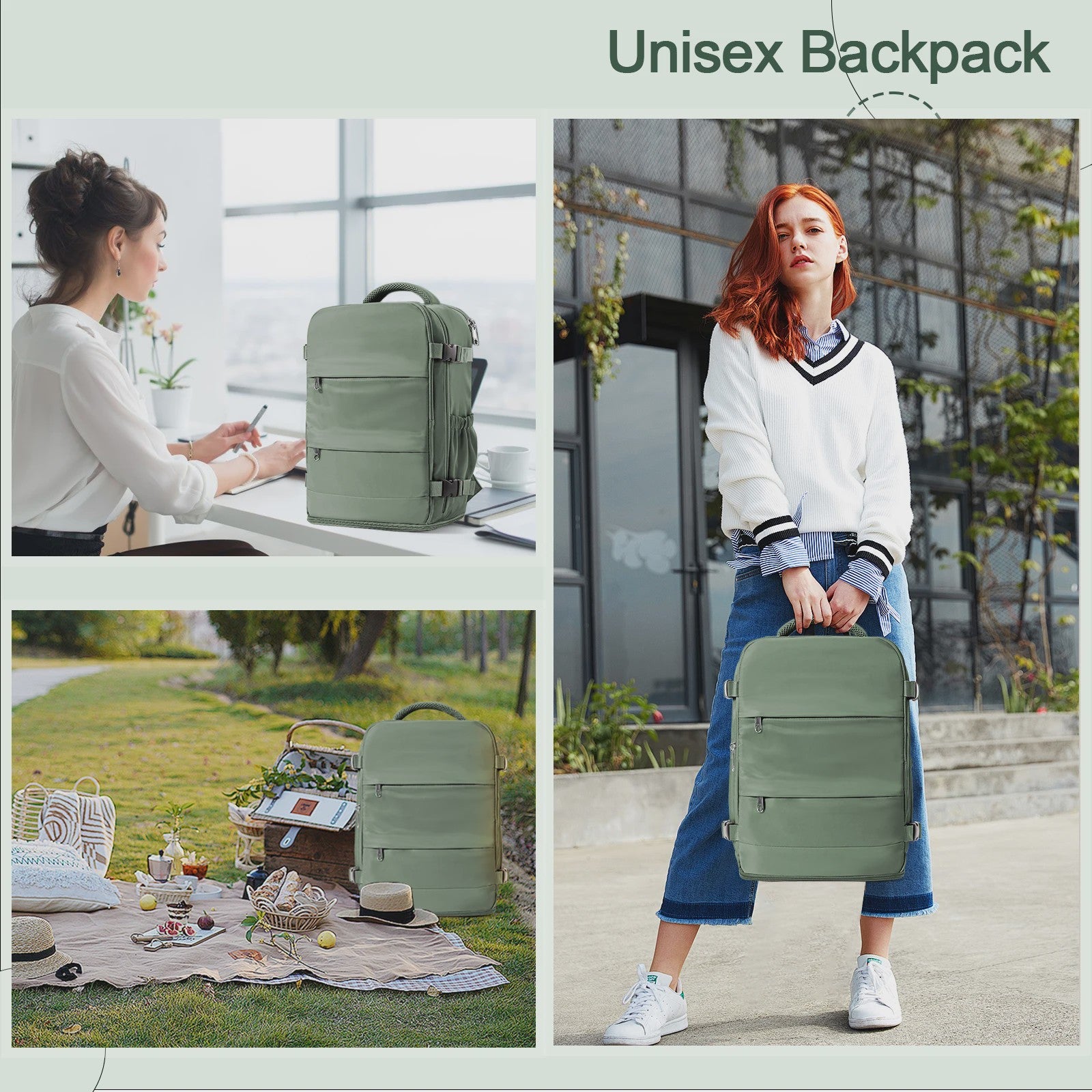 Ryanair Handbagage Rugzak 40x30x20cm - Cabine Koffer, Laptop Backpack voor Dames & Heren