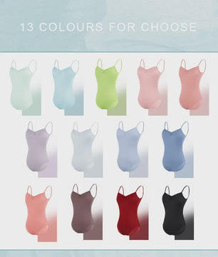 Dans Leotard Dames met Verstelbare Bandjes - Ballet & Gymnastiek Bodysuit